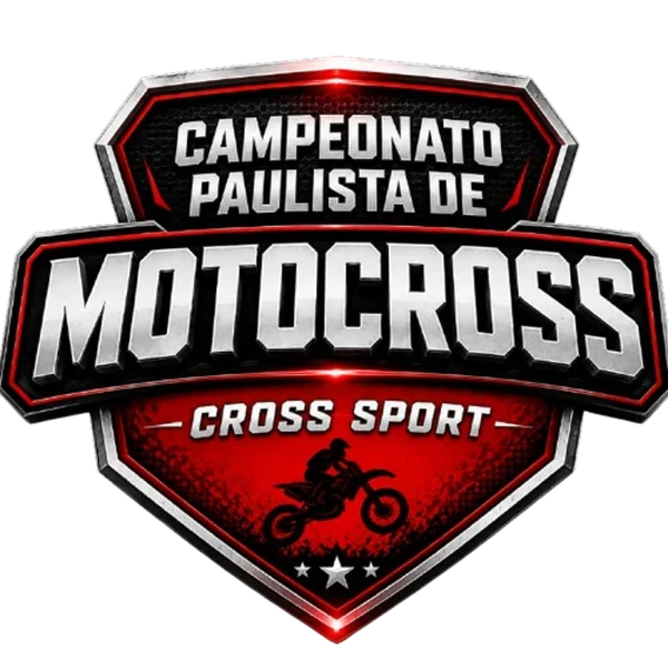 Emblema do Campeonato Paulista de Motocross, cliente do Portal MX